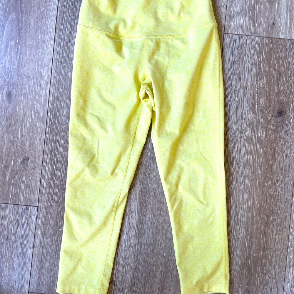 ZELLA LEMON ZEST YELLOW LEGGINGS